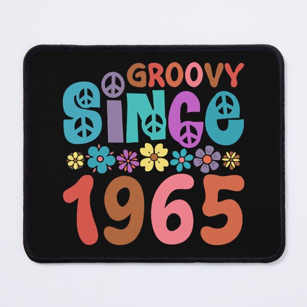 Item preview, Groovy Since 1965 60th Birthday designed and sold by thepixelgarden.