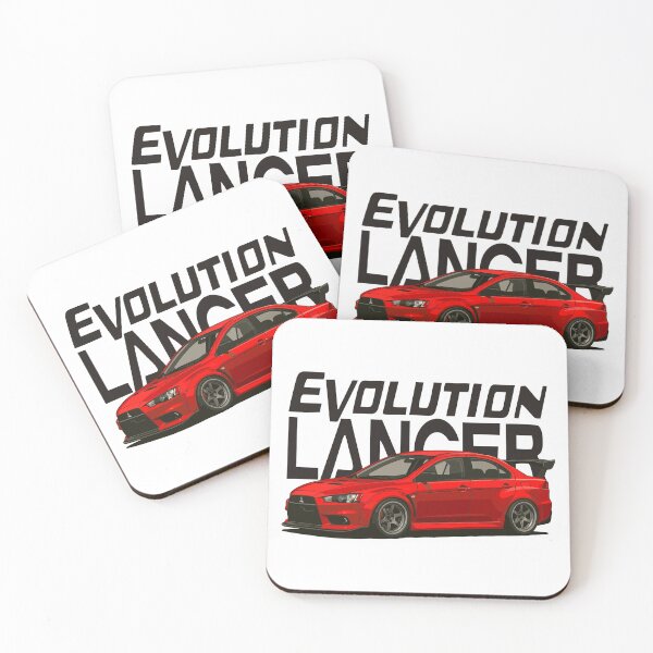 Item preview, Lancer EVO X Red designed and sold by BronArtworks.
