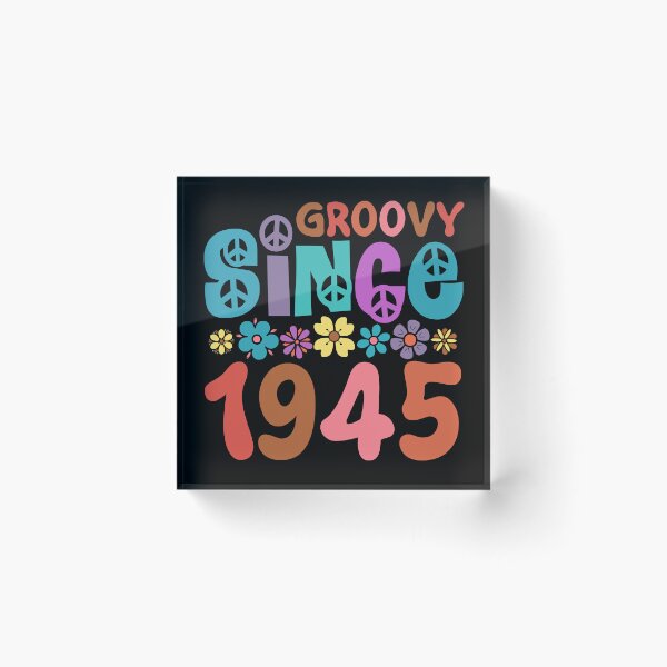 Item preview, Groovy Since 1945 80th Birthday designed and sold by thepixelgarden.