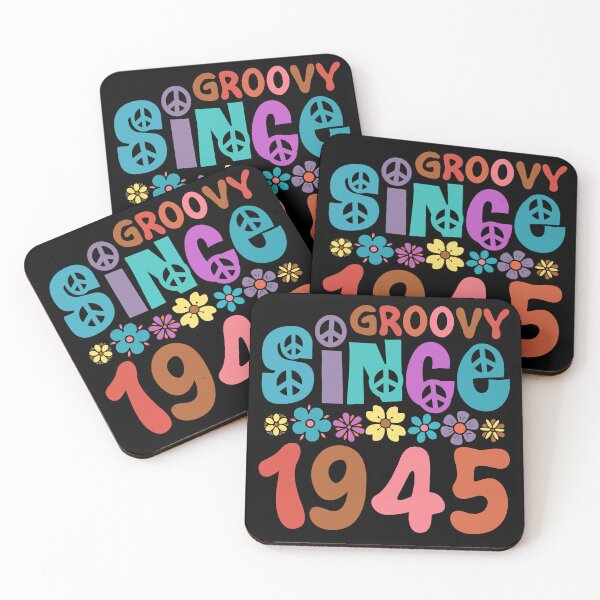Item preview, Groovy Since 1945 80th Birthday designed and sold by thepixelgarden.
