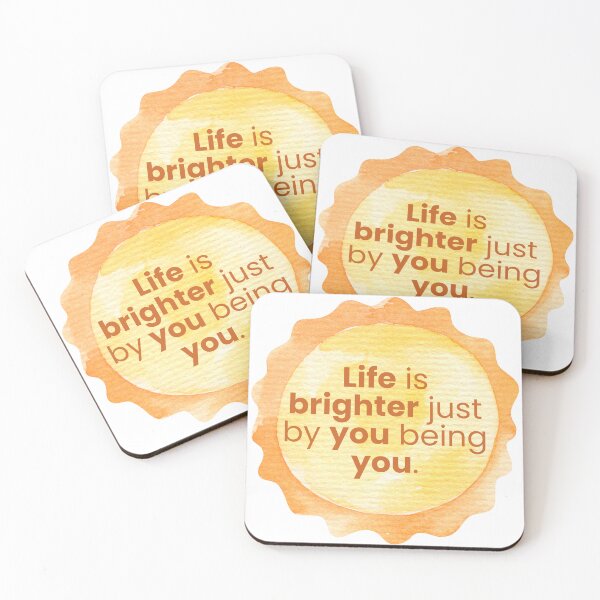 Item preview, Life is brighter just by you being you. designed and sold by thebethshop.