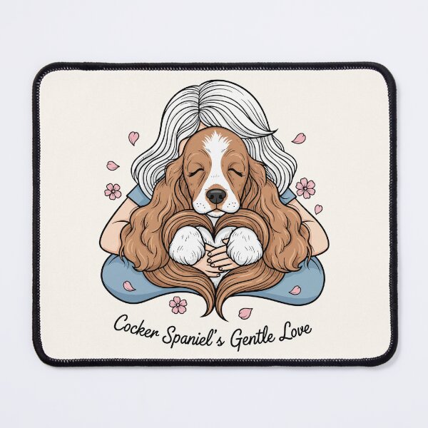 Item preview, Cocker Spaniel’s Gentle Love designed and sold by Amir Faysal.