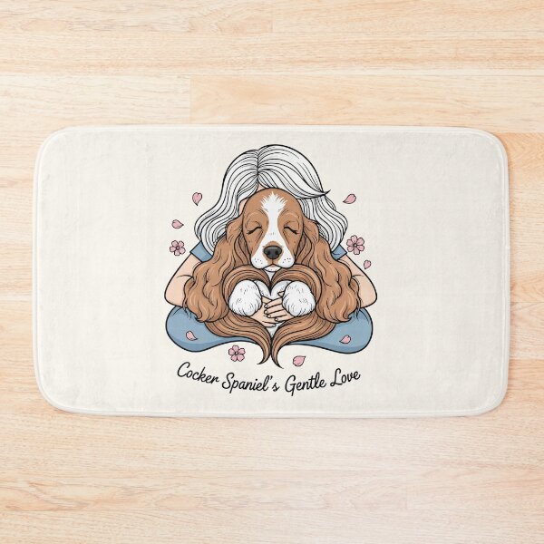 Artikelvorschau, Die sanfte Liebe eines Cocker Spaniels entworfen und verkauft von Amir Faysal.