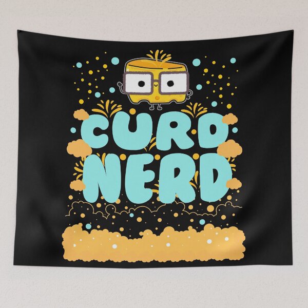 Item preview, Cheese Curd Cute Kawaii Food Nerd designed and sold by Renata Illustrata.