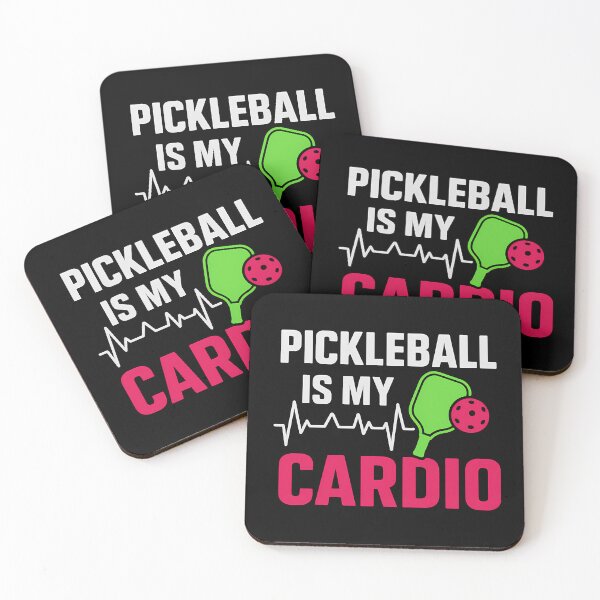 Item preview, Pickleball Is My Cardio – Funny Sports & Fitness Design for Pickleball Lovers designed and sold by The Wonder cabinet.