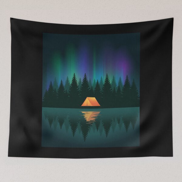 Item preview, Northern Lights Camp designed and sold by SignumShop.