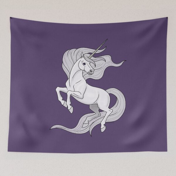 Item preview, Prancing Unicorn designed and sold by DappledMoon.