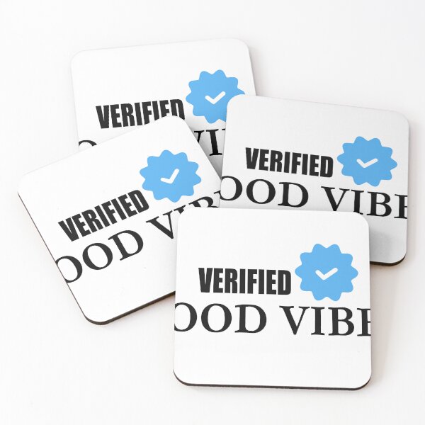 Item preview, Verified Good Vibes – Positivity Officially Approved designed and sold by GriffinRey.