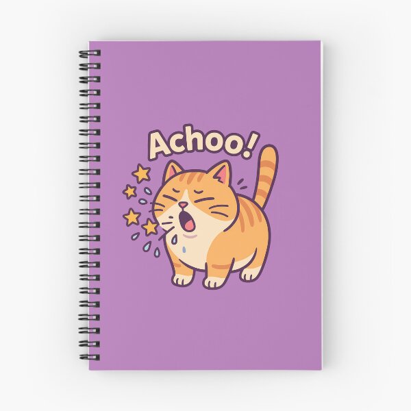 Item preview, Sneezing Cat Achoo Funny Artwork designed and sold by Yuliya Brush.