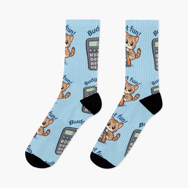 Item preview, Cute Cat Calculator Budget Fun designed and sold by Yuliya Brush.