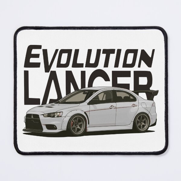 Item preview, Lancer Evo X White designed and sold by BronArtworks.
