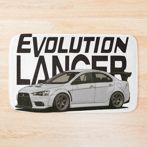 Item preview, Lancer Evo X White designed and sold by BronArtworks.