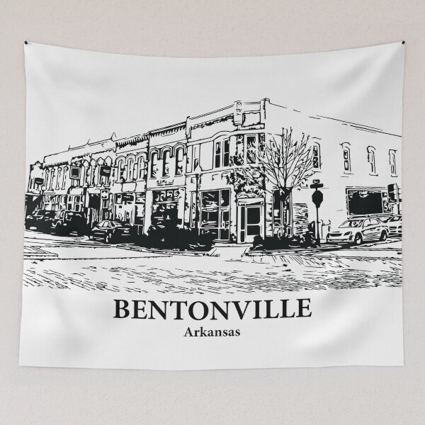 Item preview, Bentonville - Arkansas designed and sold by Lakeric Cityscapes.