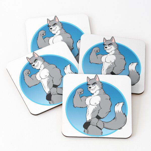 Item preview, Muscular Furry Werewolf  designed and sold by TheHugWolf.