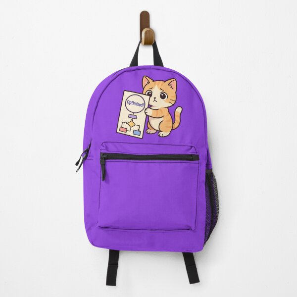 Item preview, Cute Cat Optimized Flowchart Art designed and sold by Yuliya Brush.