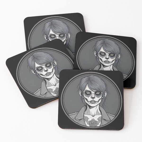 Item preview, Zombie Girl - Zombie with a Tattoo designed and sold by NightTimeJ.