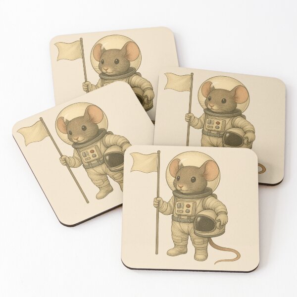 Item preview, Mouse - Astronaut designed and sold by FuzzyMood-_-.