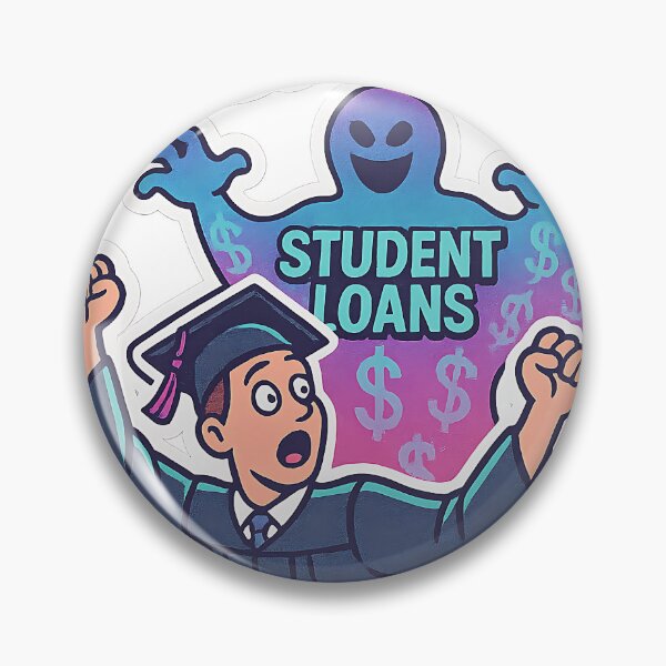 Item preview, The Ghost of Student Loans designed and sold by Throwback Trends.