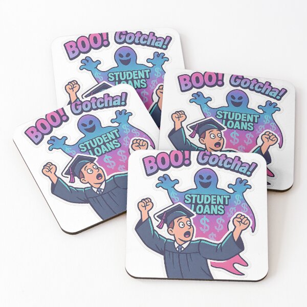 Item preview, The Ghost of Student Loans designed and sold by Throwback Trends.