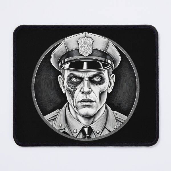 Item preview, Zombie Cop - Zombie Policeman designed and sold by NightTimeJ.