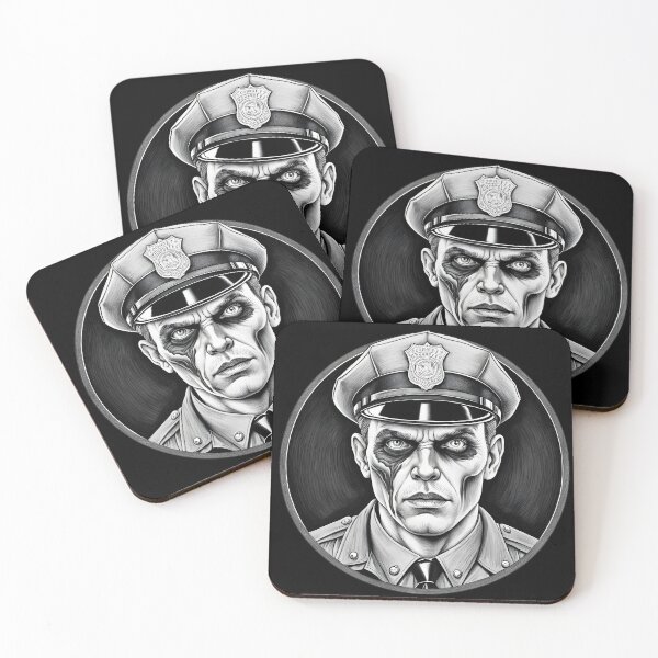 Item preview, Zombie Cop - Zombie Policeman designed and sold by NightTimeJ.