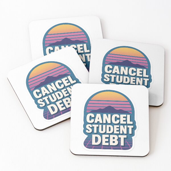 Item preview, Cancel Student Debt Now designed and sold by Throwback Trends.