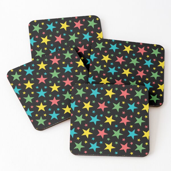 Item preview, Star Scatter in Brights designed and sold by ImpalaMoon.