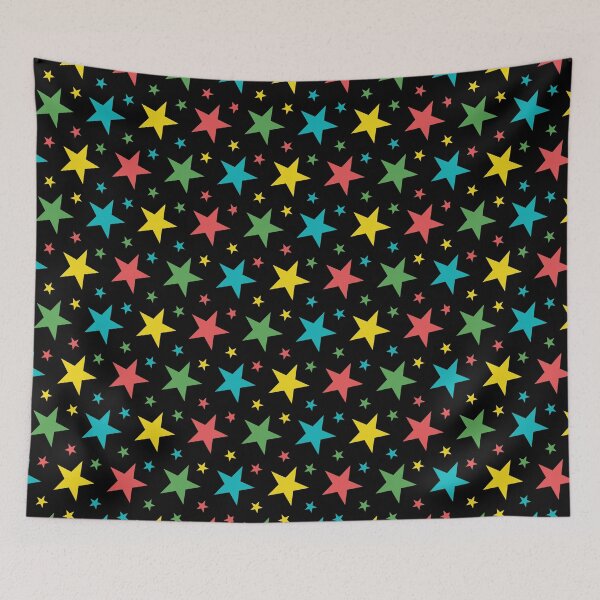 Item preview, Star Scatter in Brights designed and sold by ImpalaMoon.