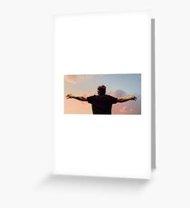 harry styles sky Greeting Card