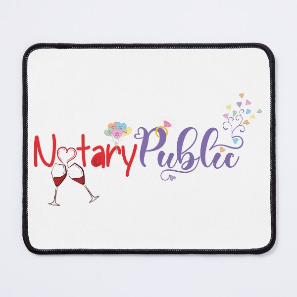 Item preview, Notary Public Valentine’s Day Conversation Hearts Design designed and sold by NotaryLife.