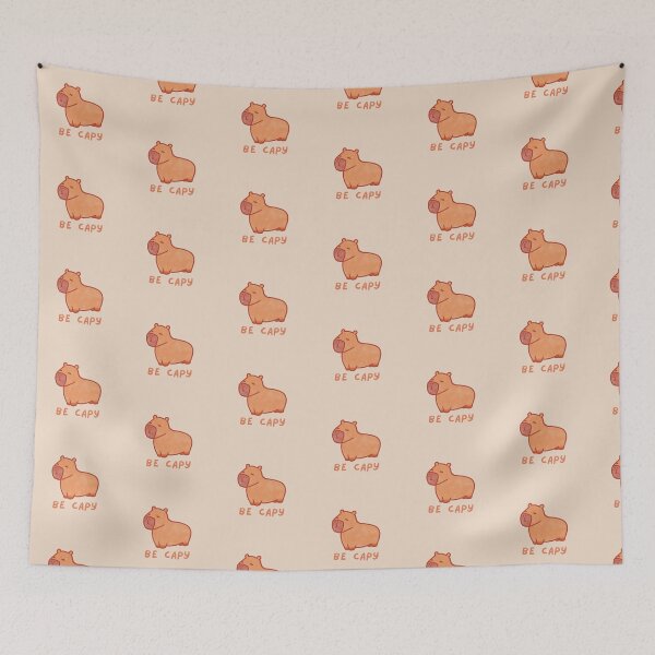 Item preview, Be Capy happy positive capybara designed and sold by winterpumpkin.