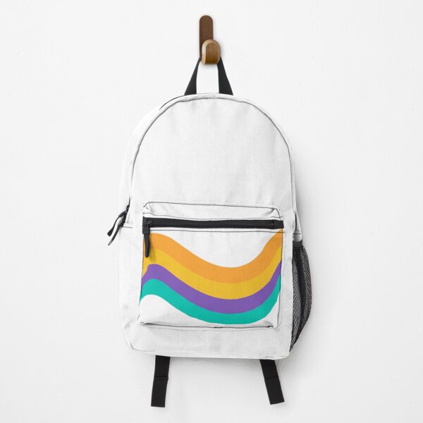 Item preview, Abstract wave shapes - bright colors and retro style designed and sold by SLNart.