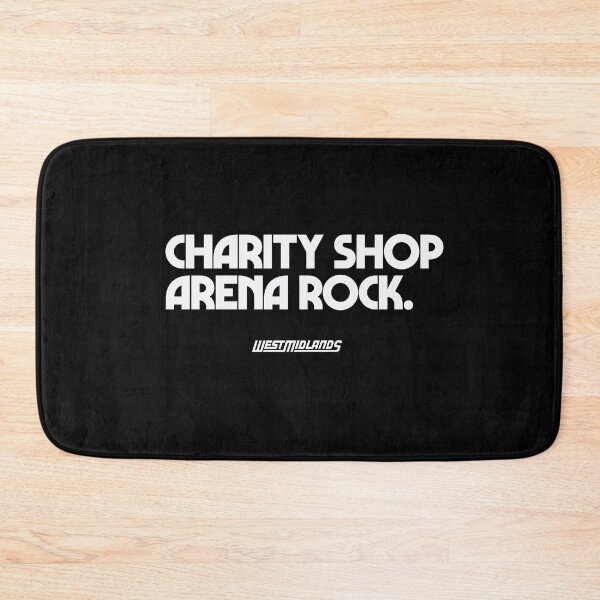 Item preview, Charity Shop Arena Rock (White Logo) designed and sold by West Midlands Church of Merch.