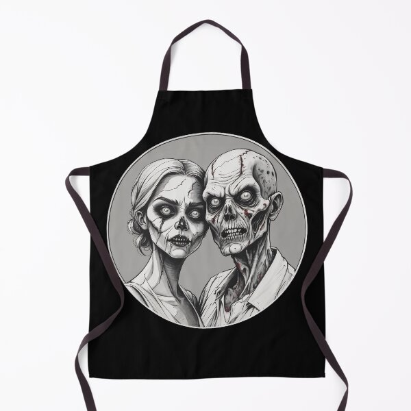 Item preview, Zombie Couple - Zombie Portrait designed and sold by NightTimeJ.