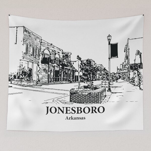 Item preview, Jonesboro - Arkansas designed and sold by Lakeric Cityscapes.
