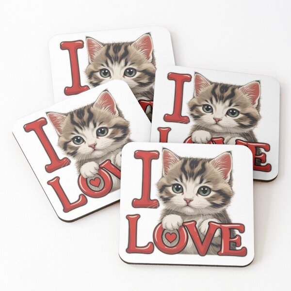 Item preview, I love cat designed and sold by Art_Shop.