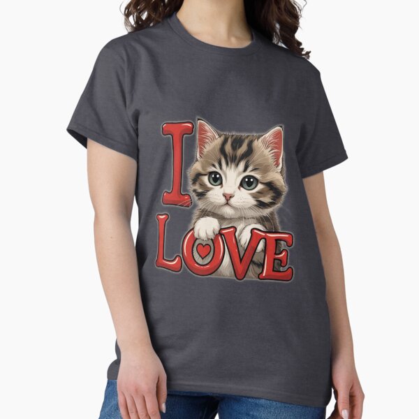Item preview, I love cat designed and sold by Art_Shop.