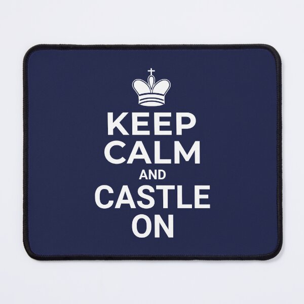 Item preview, Keep Calm and Castle On Chess Player designed and sold by humnoo.