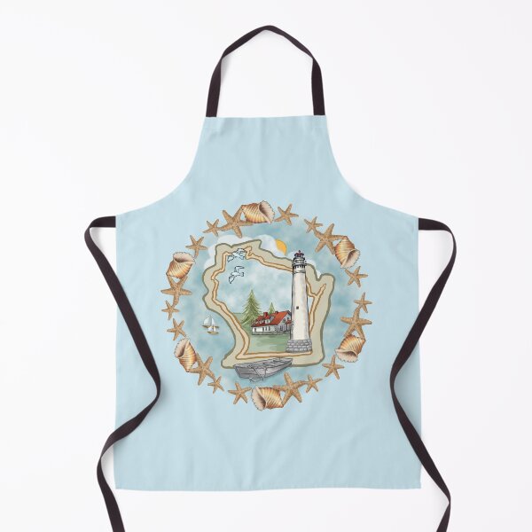 Item preview, Shell Wisconsin Lighthouse designed and sold by artmuvz.