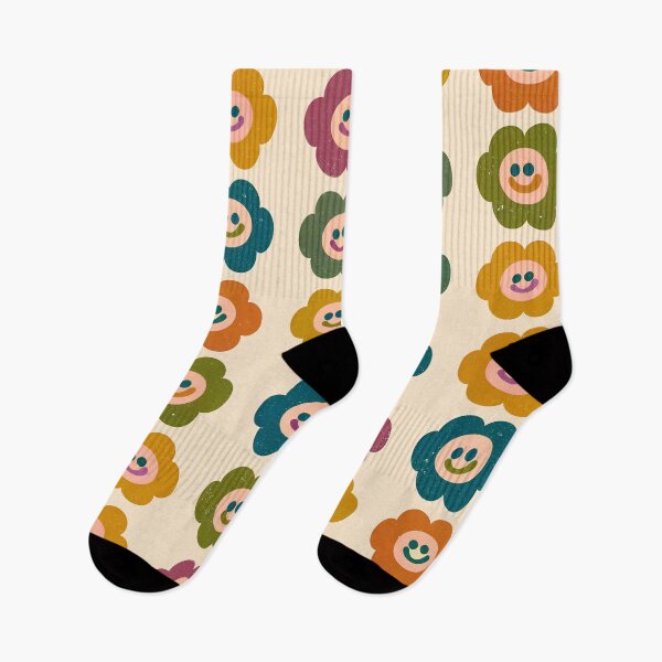 Item preview, Happy Flower Pattern designed and sold by Napxcha.