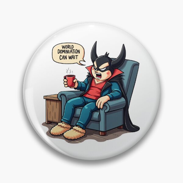 Item preview, Funny Supervillain World Domination Can Wait Coffee  designed and sold by zoughlal.