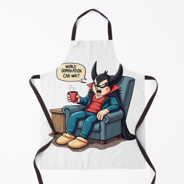 Item preview, Funny Supervillain World Domination Can Wait Coffee designed and sold by zoughlal.