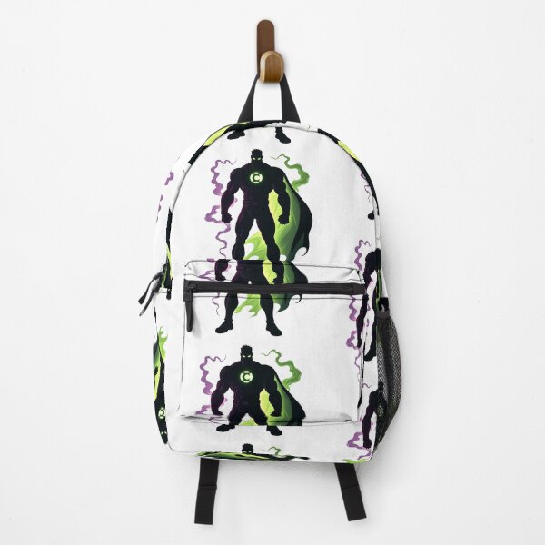 Item preview, Powerful Superhero Silhouette Glowing Green Symbol designed and sold by zoughlal.