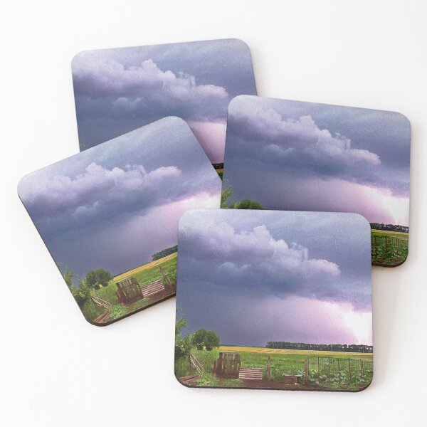 Item preview, Epic Thunderstorm Over Ukrainian Countryside – Dramatic Sky and Lightning Strike designed and sold by NatureChampion.