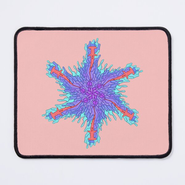 Item preview, Hammerhead shark colorful pattern v1 designed and sold by nostakesart.