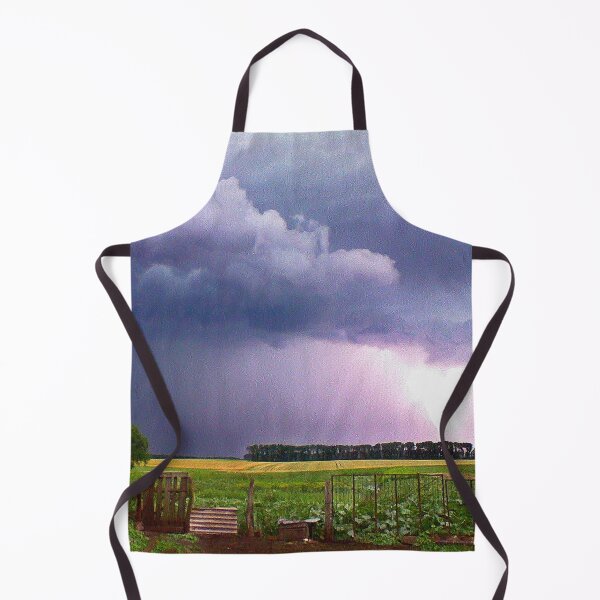 Item preview, Epic Thunderstorm Over Ukrainian Countryside – Dramatic Sky and Lightning Strike designed and sold by NatureChampion.