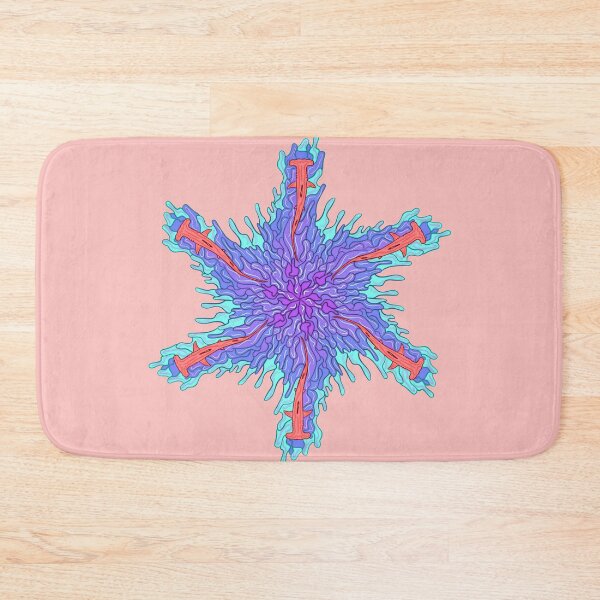 Item preview, Hammerhead shark colorful pattern v1 designed and sold by nostakesart.