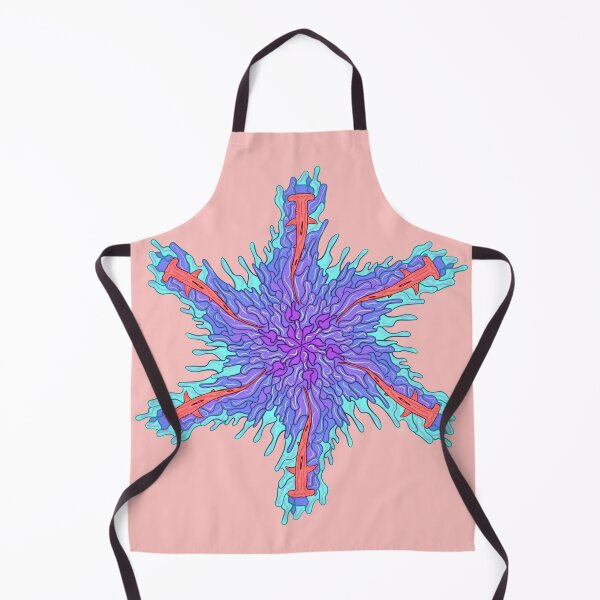 Item preview, Hammerhead shark colorful pattern v1 designed and sold by nostakesart.