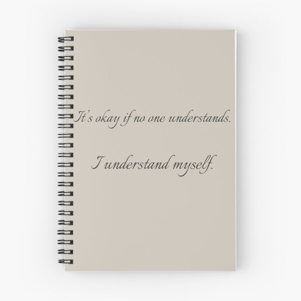 Item preview, I understand myself – self-trust quote for quiet confidence and healing designed and sold by KWkindwaves.