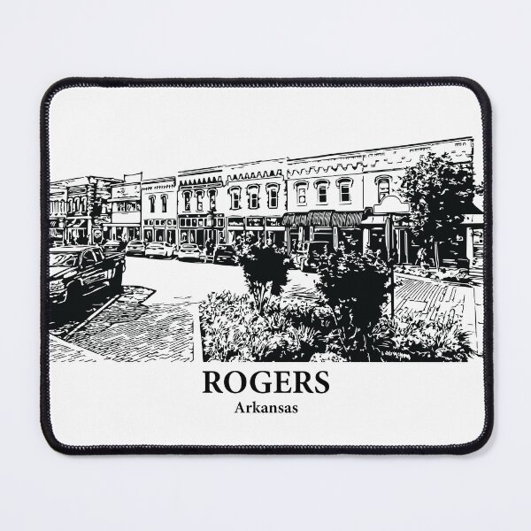 Item preview, Rogers - Arkansas designed and sold by Lakeric Cityscapes.
